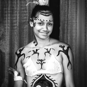 Tapati Rapanui 2007 – body painted for the Parade
