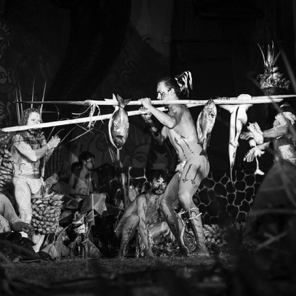 Tapati Rapanui 2008 • Scene on one of the competitive historical skits
