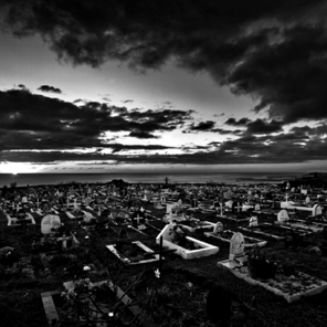 Cemetery Sunset