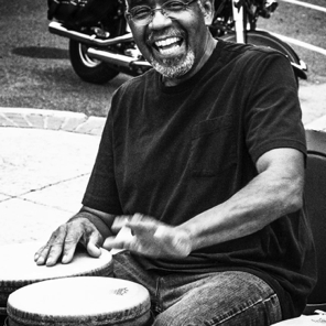 Cliff Giles 2017 • Beginning of his evolving Drum Circle