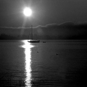 Sunrise on the Susquehanna from the Promenade 1996